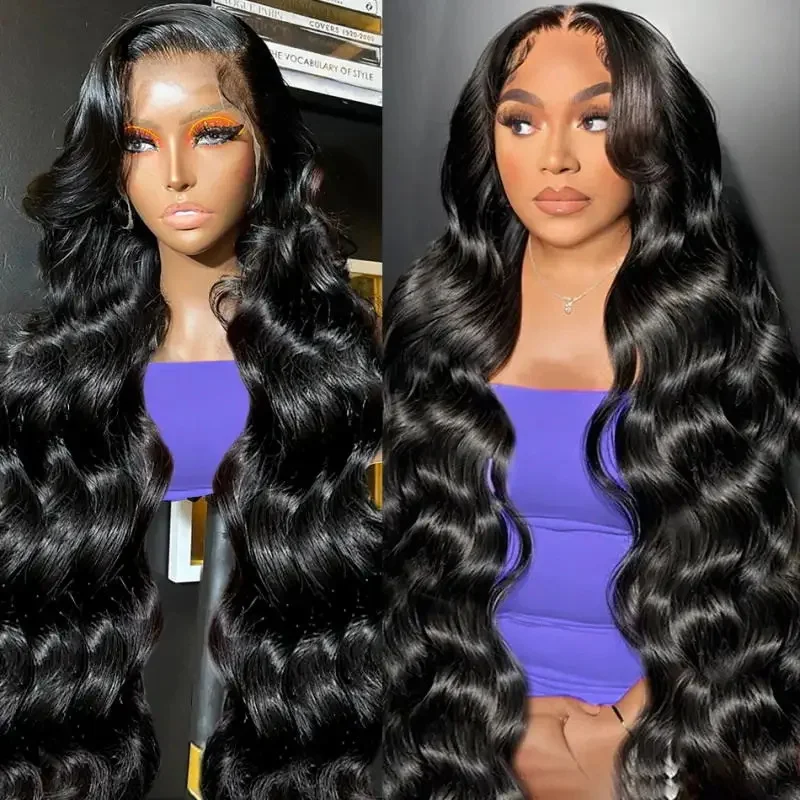 

30 40 Inch Hd Body Wave Lace Front Wig 13x4 13x6 Transparent Lace Frontal Wigs For Women 360 Loose Curly Human Hair Lace Wig