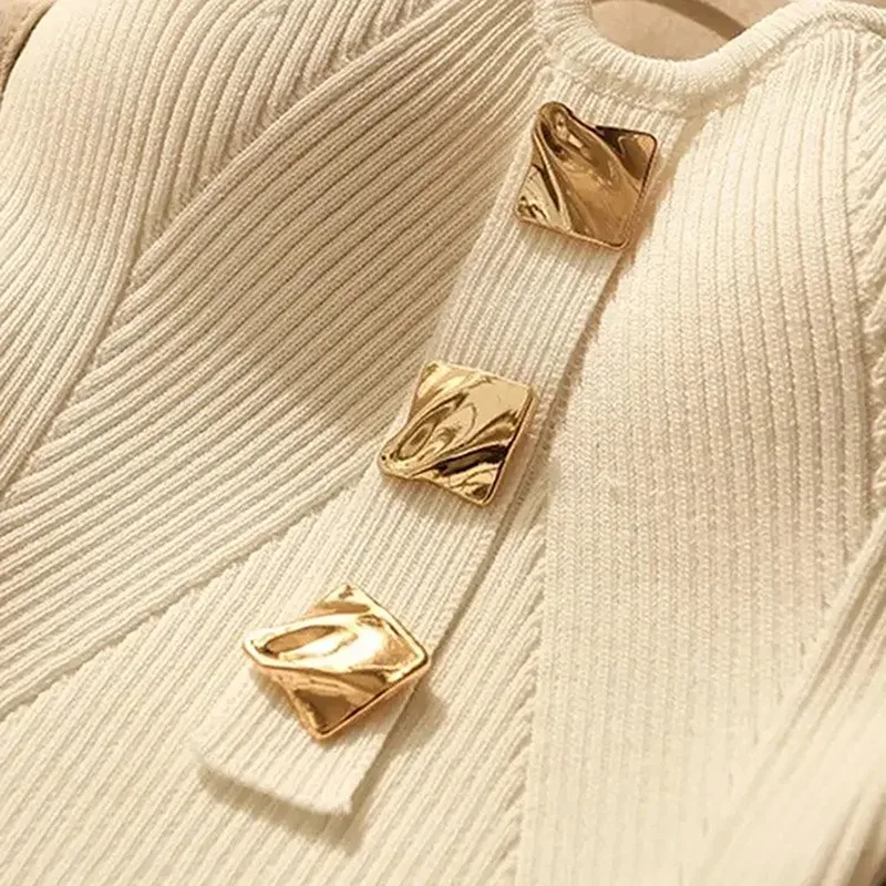 French Style Knitted Crop Top Female Summer Suspender Sexy Slim Camisole Sleeveless Crop Tops Vest Women Solid Tank Top Korean - Image 5