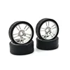 Metal Upgrade, Two Wide And Two Narrow, 26.5mm Outer Diameter, Racing Wheel, For WLtoys Mosquito Car KYOSHO 1/28 RC Car Parts 4
