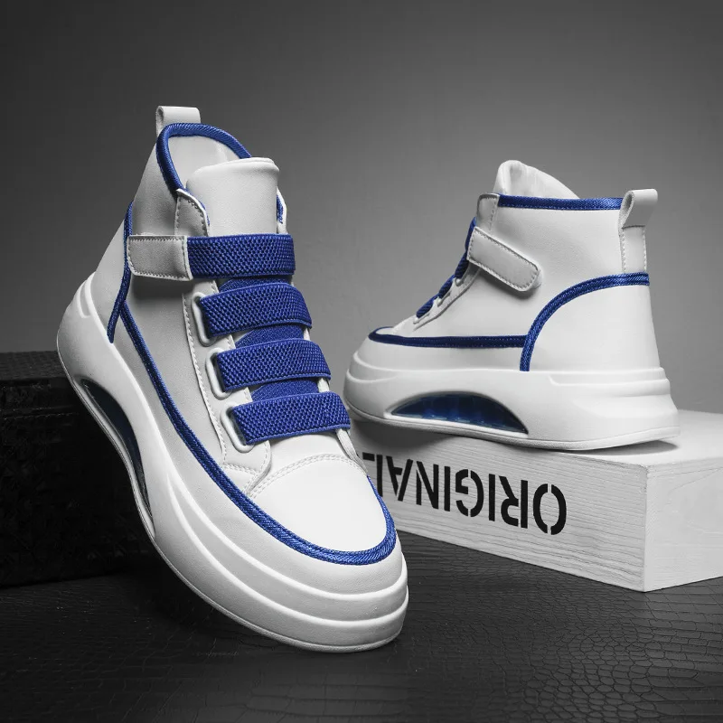 Luxury High Top Men Shoes Fashion Air Cushion Men Sneakers