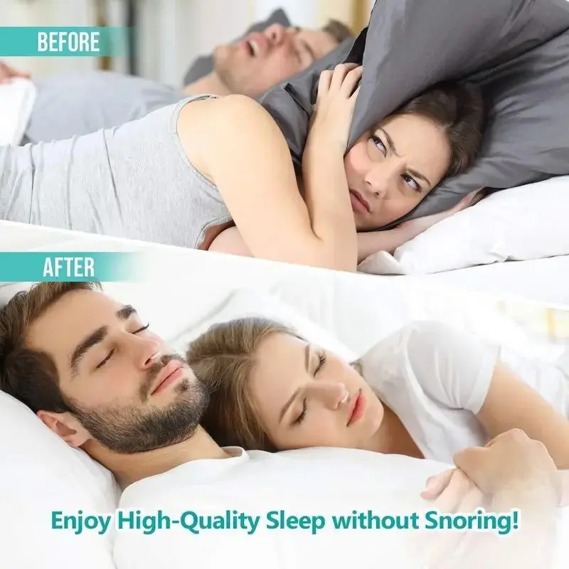 Anti-Snoring Device Snore Stopper Silicone Magnetic Stop Snoring Solution Comfortable & Professional for Men and Women 5