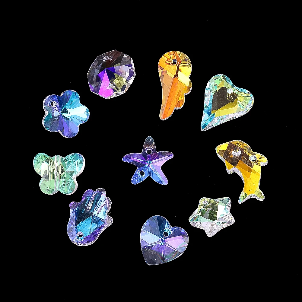 Sun Catcher Crystal Pendant 100pcs