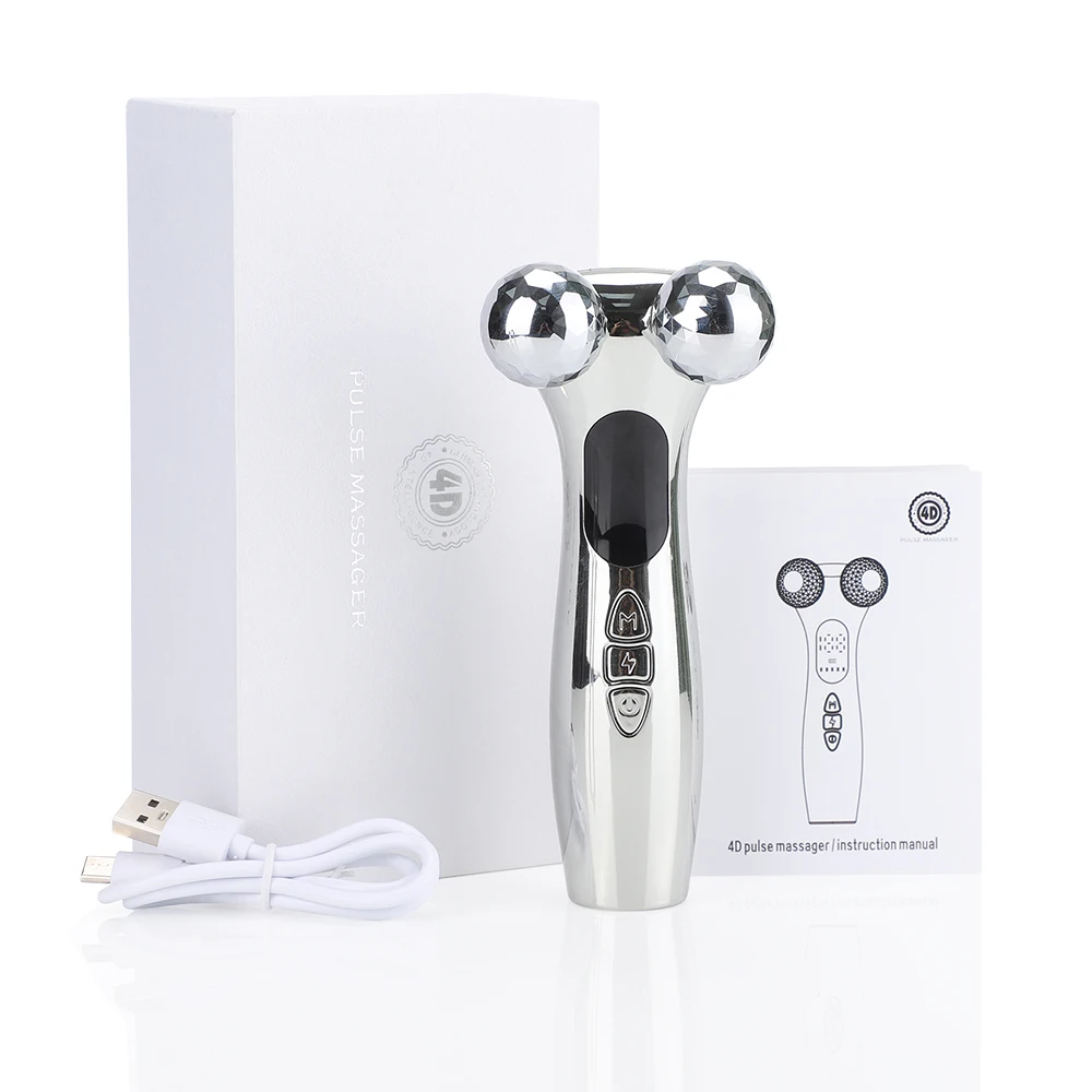 3D Massager Roller Micro-current Face Massager V Face Domestic Beauty Machine Double Chin Slimmer Lift Devices facial massager,face slimming massager,face slimming strap