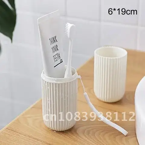 

Holder Toothbrush 1Pcs Dustproof Hiking Supplies Storage Box Portable Household Storage Cup Outdoor Holder Bathroom Accessories