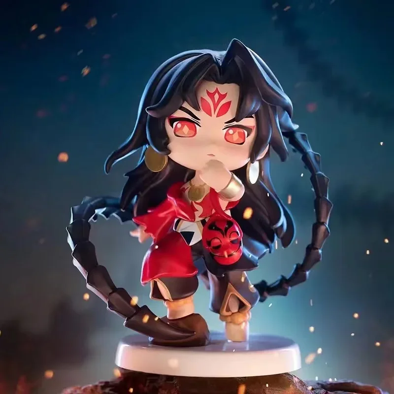 thumbnail image 1 of Pop Mart Onmyoji Classic God Series Blind Box Guess Bag Mystery Box Toys Doll Cute Anime Figure Desktop Ornaments Collection, 1 of 5