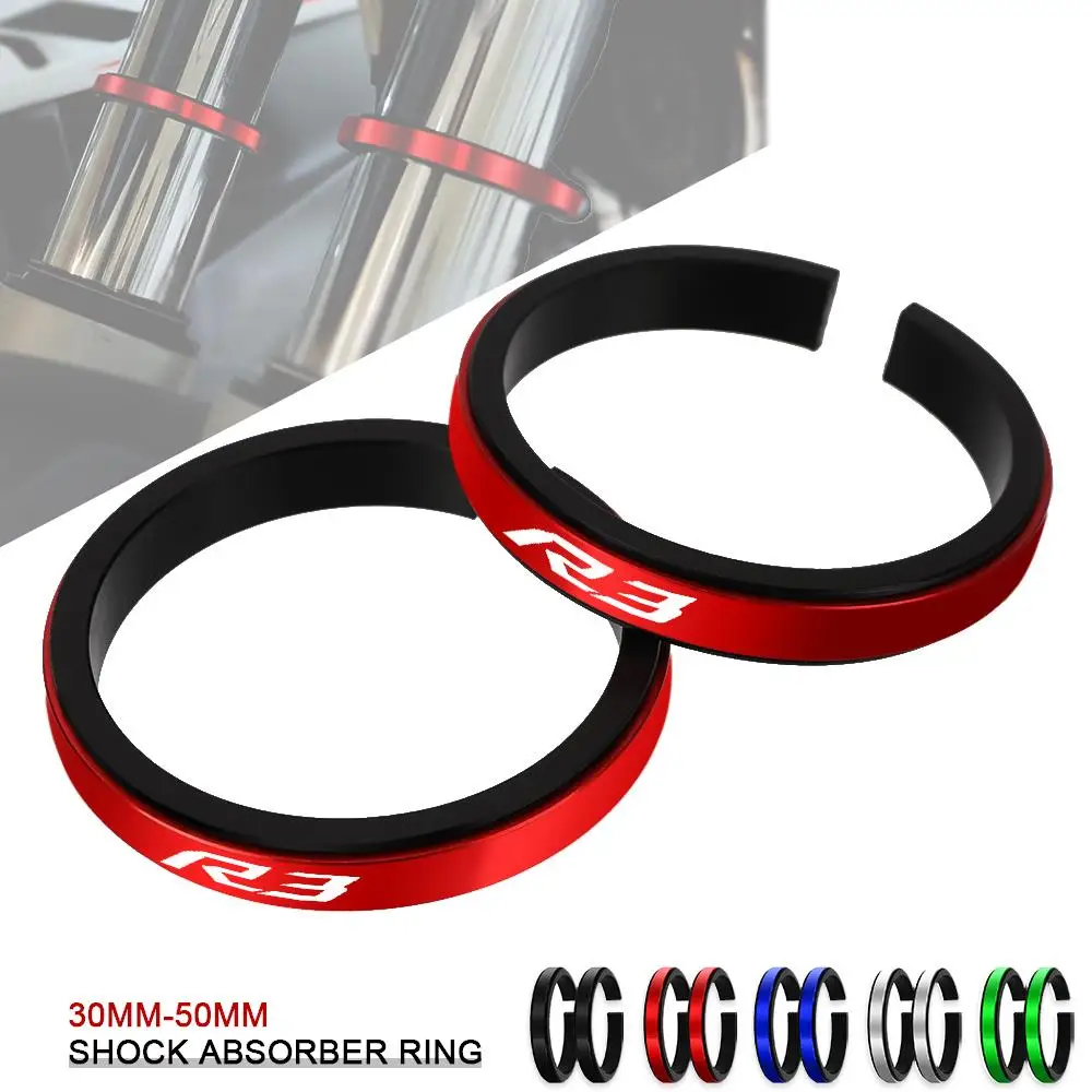 

FOR YAMAHA yzf r3 YZFR3 2012-2023 Front Fork Suspension Expandable Shock Absorber Auxiliary Adjustment Rings 30-39MM And 40-51MM