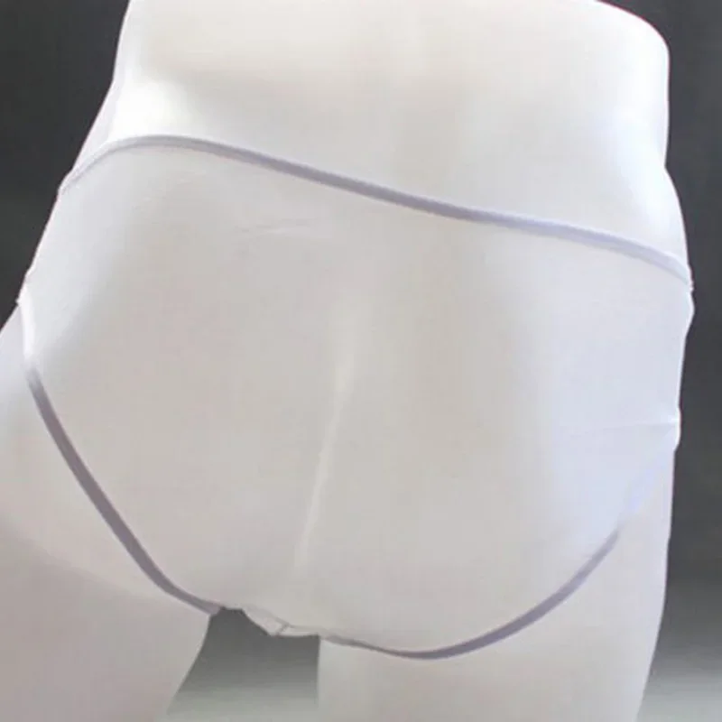 Underwear Male Panties Breathable Net Underpants Men's Briefs Sexy Tulle Netting Transparent Lingerie Sexy Elastic Soft Underwar