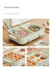 220V Electric Multifunction Cooking Pan Household Electric Hot Pot Split Type Barbecue Meat Electric Boiling Pot Multi Cooker 5