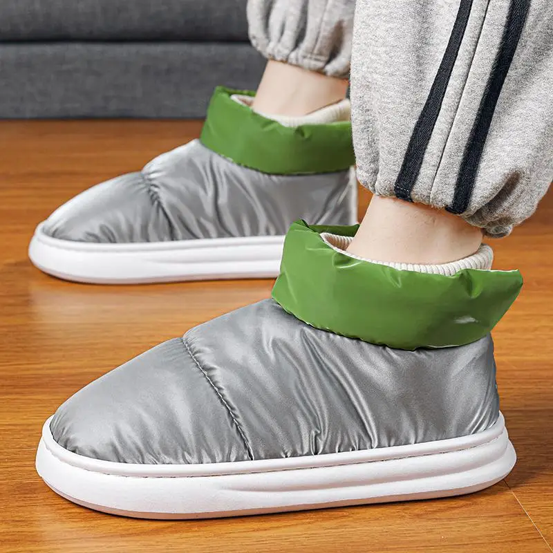 

Зимняя мужская обувь с высоким верхом и бархатной подкладкой из хлопка, повседневные кроссовки, Национальная мода, Молодежная Спортивная Баскетбольная обувь