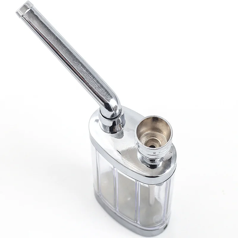 Water Pipe Portable Mini Hookah Shisha Cigartette Smoking Pipes Men Gift Health Care Plastic Tube Filter
