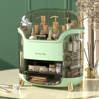 Cosmetic Storage Box Large Capacity Bathroom Waterproof Dustproof Jewelry Makeup Organizer Home Skin Care Make Up Storage Drawer 1