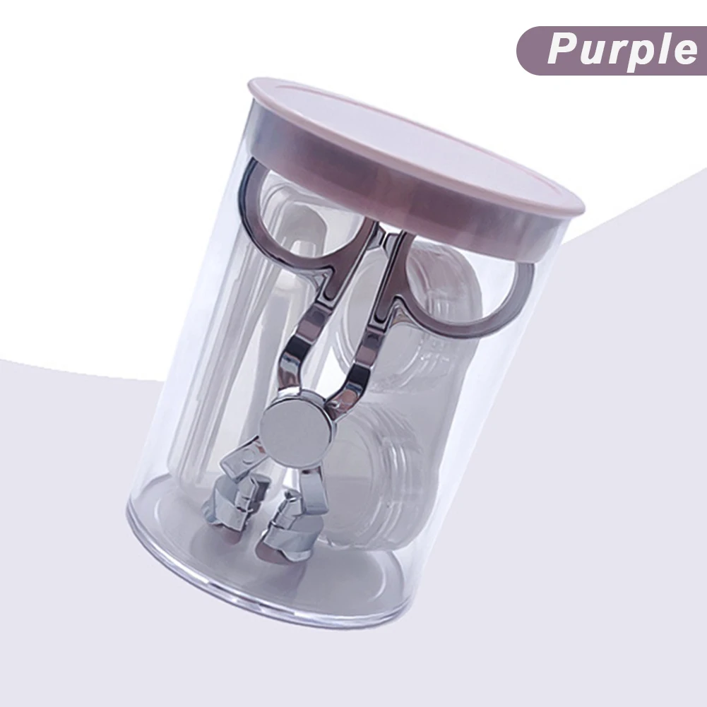 Contact Lens Application and Removal Aid with Storage Solution