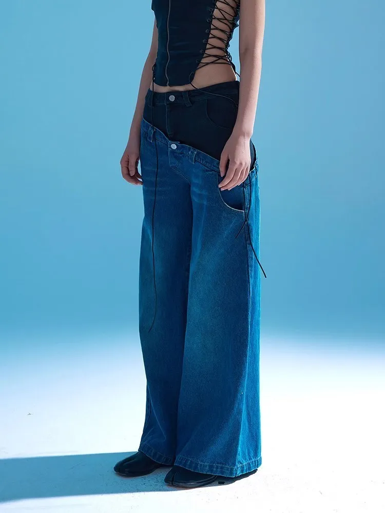 Рисунок 2 - Модные Цветные джинсы BPN для женщин с высокой талией