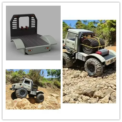 AXI90075 Axial SCX10 II UMG10 Unimog 1/10 4x4 Rock Crawler Rear