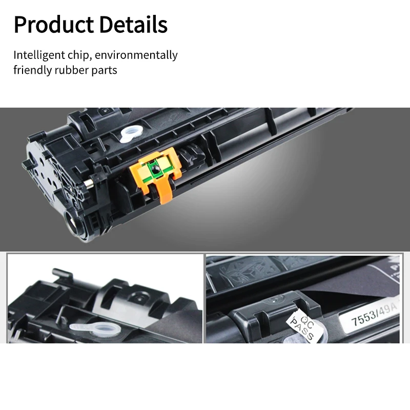 DMYON Compatible Q7553A 53A Q7553X 7553x toner cartridge for HP Laser Jet 1160 1320 P2014 P2015 3360 3370 M2727MFP Printer toner