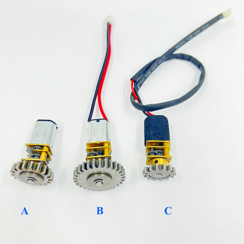 CHANCS N20 DC Mini Metal Gear Motor 3V 3RPM Lunghezza Dell'albero 10 Mm Ad Alta Velocit&agrave; Di Coppia Di Riduzione Piccolo Motore Per Gli Strumenti Di Potere