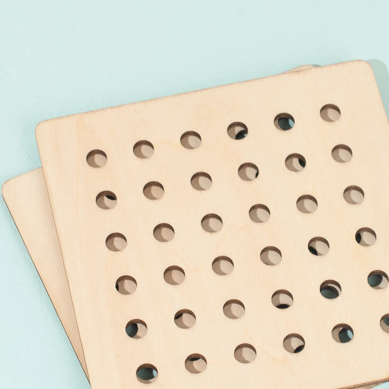 Children's Montessori Rope Pairing Game description 7