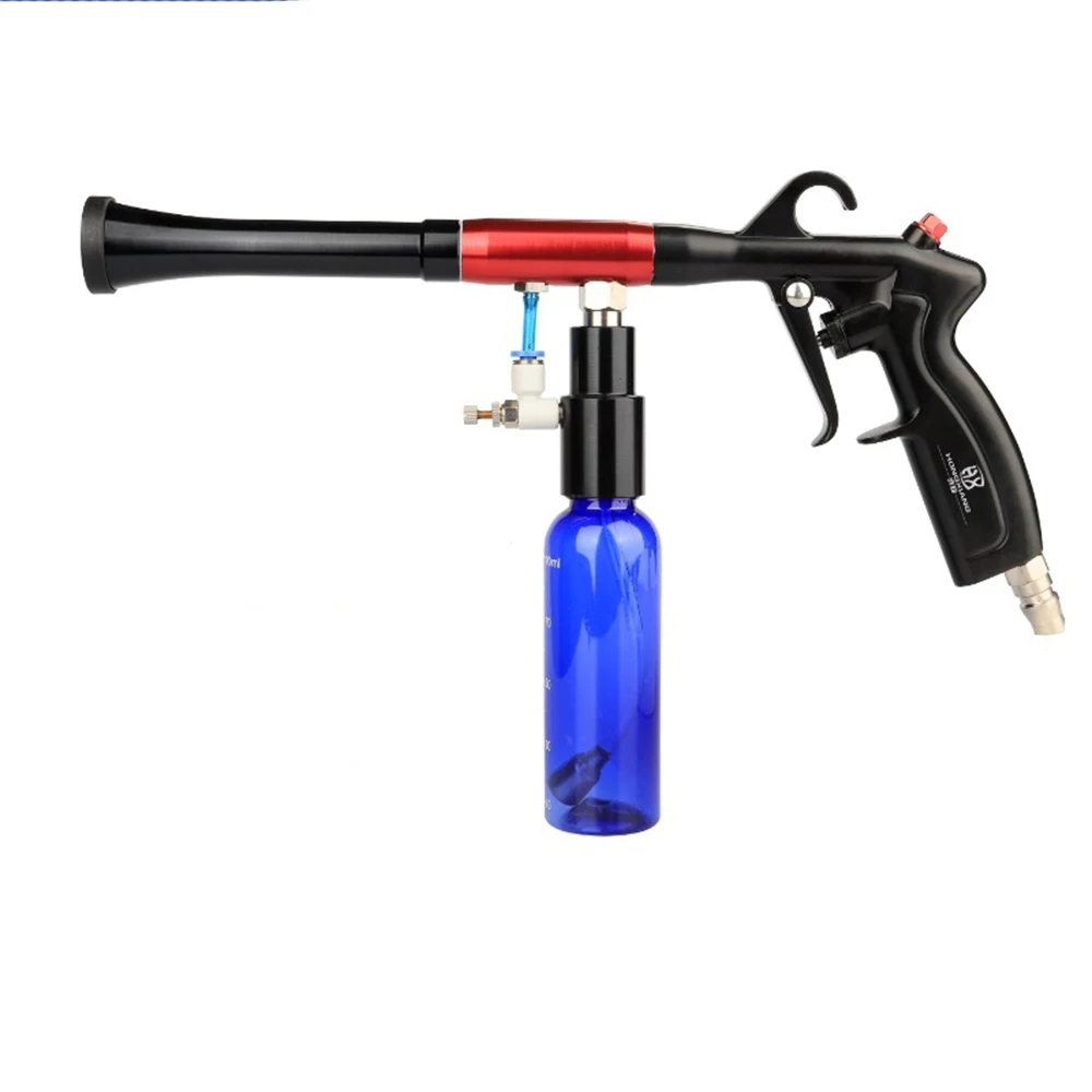 

Auto Detailing Coating Spray Gun Air Blow Paint Coating Interior Cleaning Gun With PE Bottle For Car Cleaning Coating Polishing