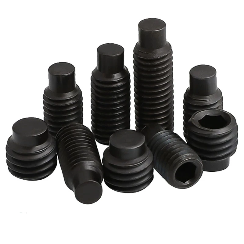 

M2.5M3M4M5M6M8M10 Grade12.9 High Strength Hexagon Socket Set Screw with Convex Head Machine Screw Alloy Steel Hexagon Bolt Black