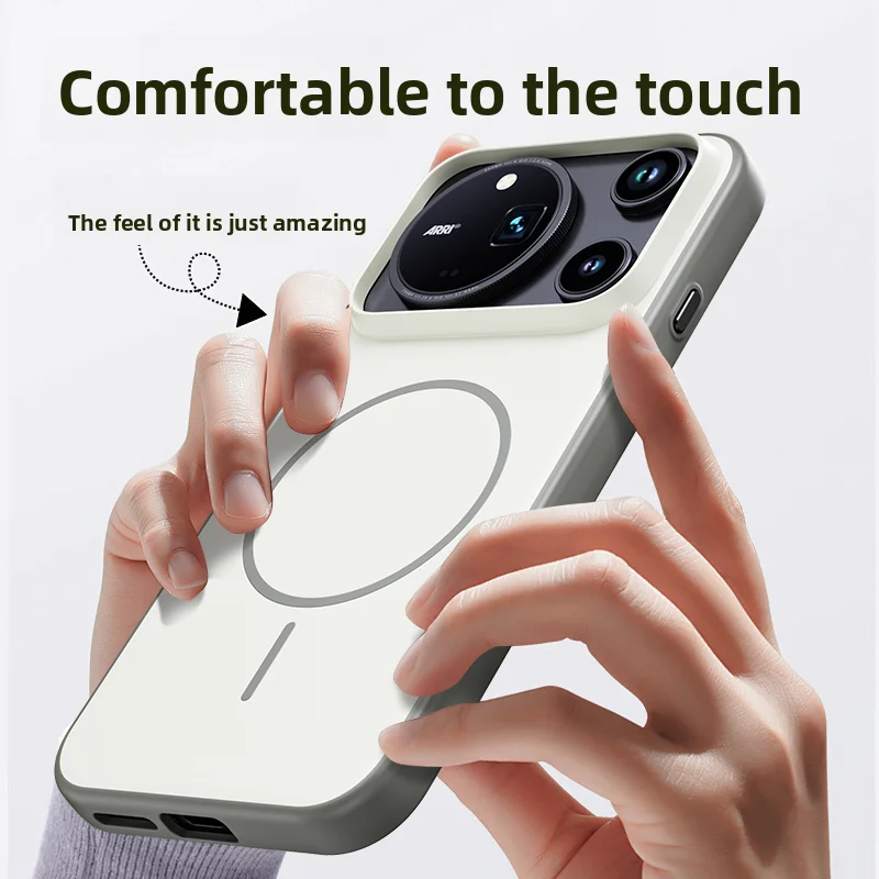 Premium Protective Back Cover: Hard Silicone Skin with Magnetic Wireless Charging for Huawei Honor Magic 9 Pro Max
