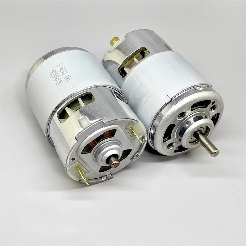 소형 RS-887 고속 고출력 DC 모터 12V-18V 19700RPM 이중 볼 베어링 전기 드릴 (정원 도구용)