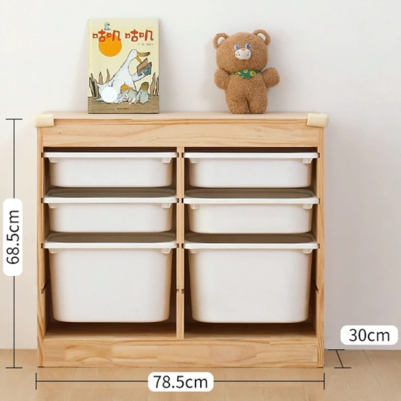 Kids Toy Storage Furniture Organizer Wardrobe Toys Bookstore Rack Kids Room Parish Priest Storage Books Cabinets Baby Closet