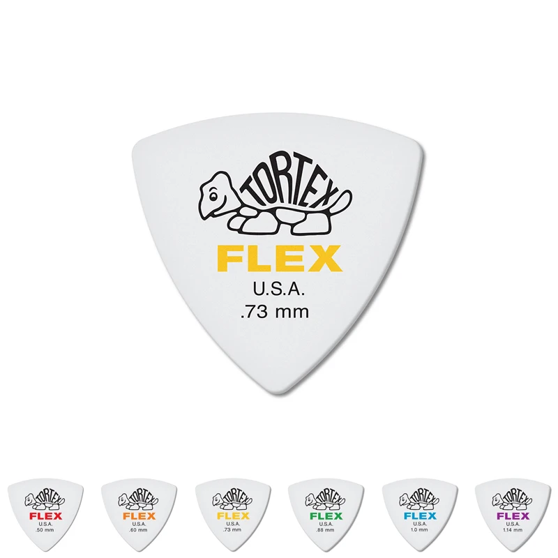 Dunlop Pick 456R FLEX Tortex JAZZ 3 matte non-slip acoustic/electric guitar pick Thickness 0.50/0.60/0.73/0.88/1.00/1.14mm guitar picks