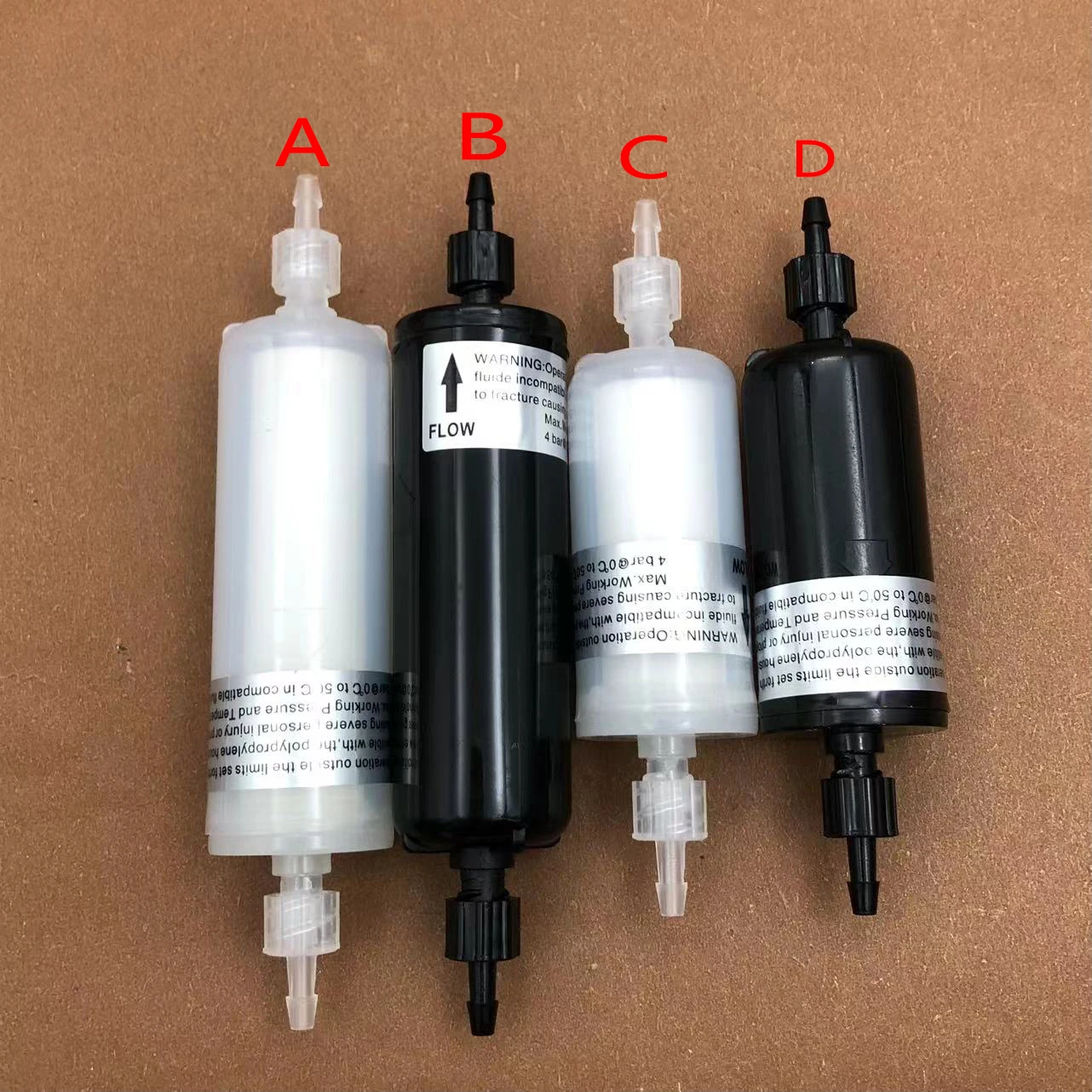 

Capsule ink cylindrical filter UV 5u long and short styles Filter witcolor SPT Xaar Konica Gongzheng Solvent inkjet printer