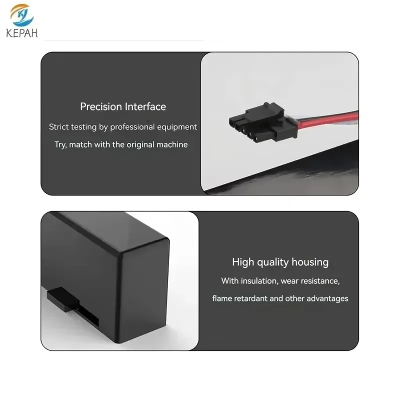 14.8V 6.8Ah Xiaomi Robot Battery Suitable for XiaoMi STYTJ02YM for Haier JX37 Vacuum Cleaner Sweeping Robot Replacement Battery