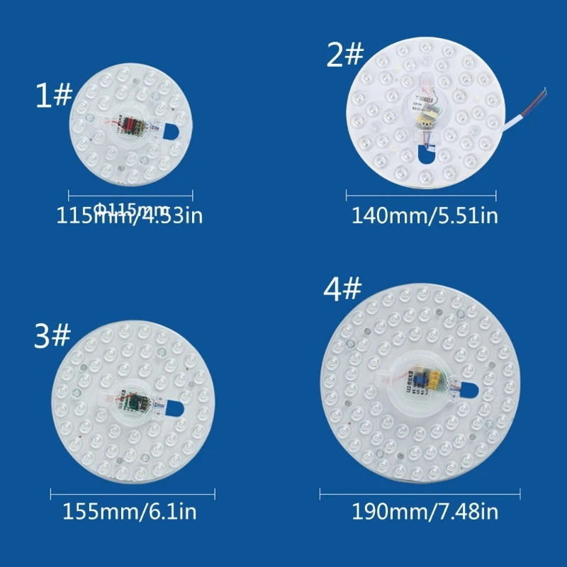 LED Ceiling Light Circle Light Panel For Ceiling Fan LED Engines Retrofits Kit