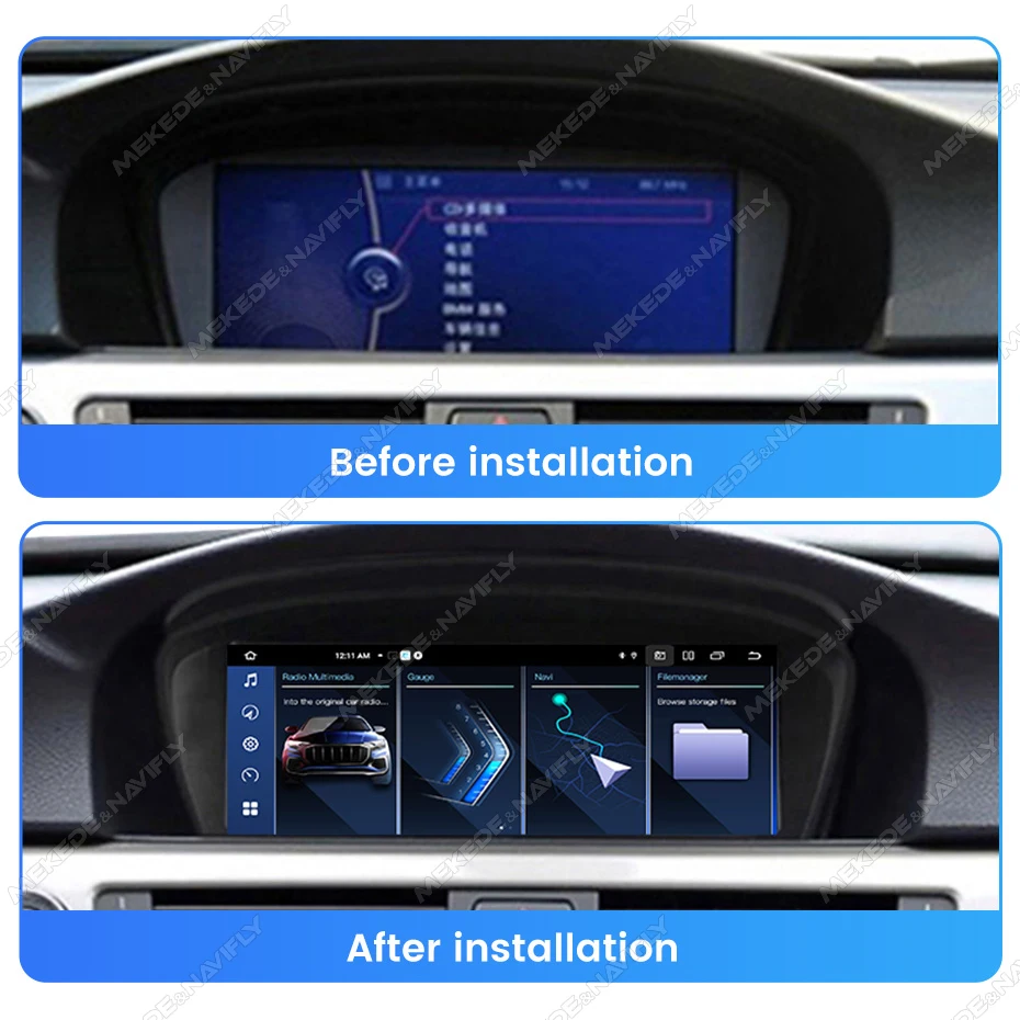 Android Auto 14 DSP 7862 For BMW E60 E61 E62 E63 E90 E91 E92 E93 