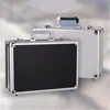 30x17x8cm Aluminum Tool Box with Sponge Lining Handheld Impact Resistant Tool Case Portable Instrument Box Storage Case 1
