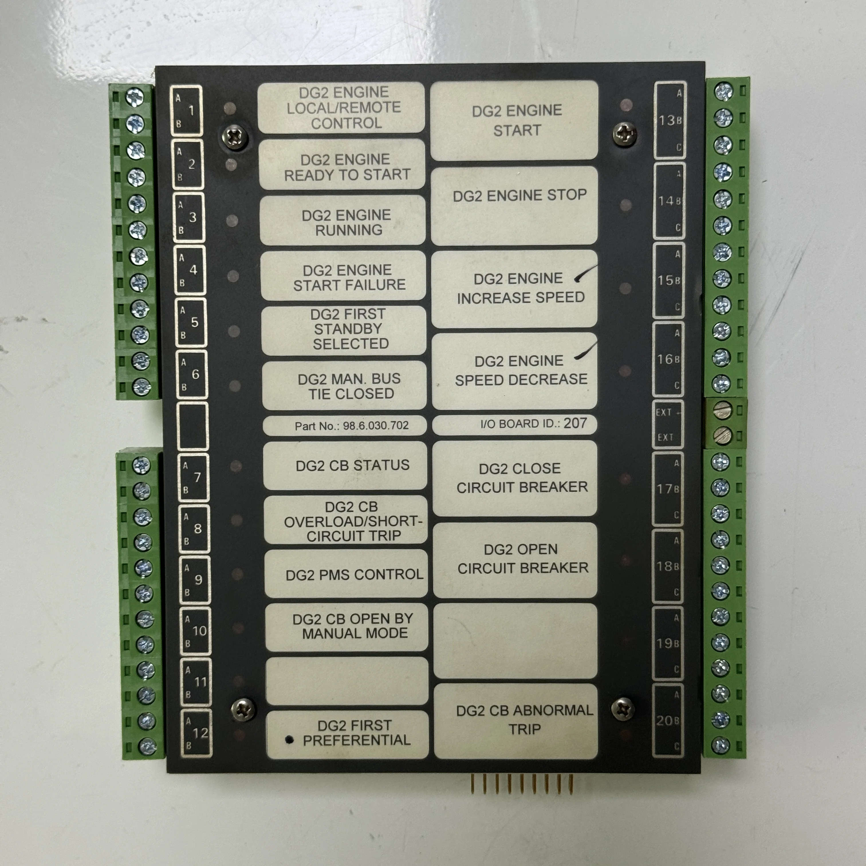 

Praxis Automation 98.6.030.702 Input Output board