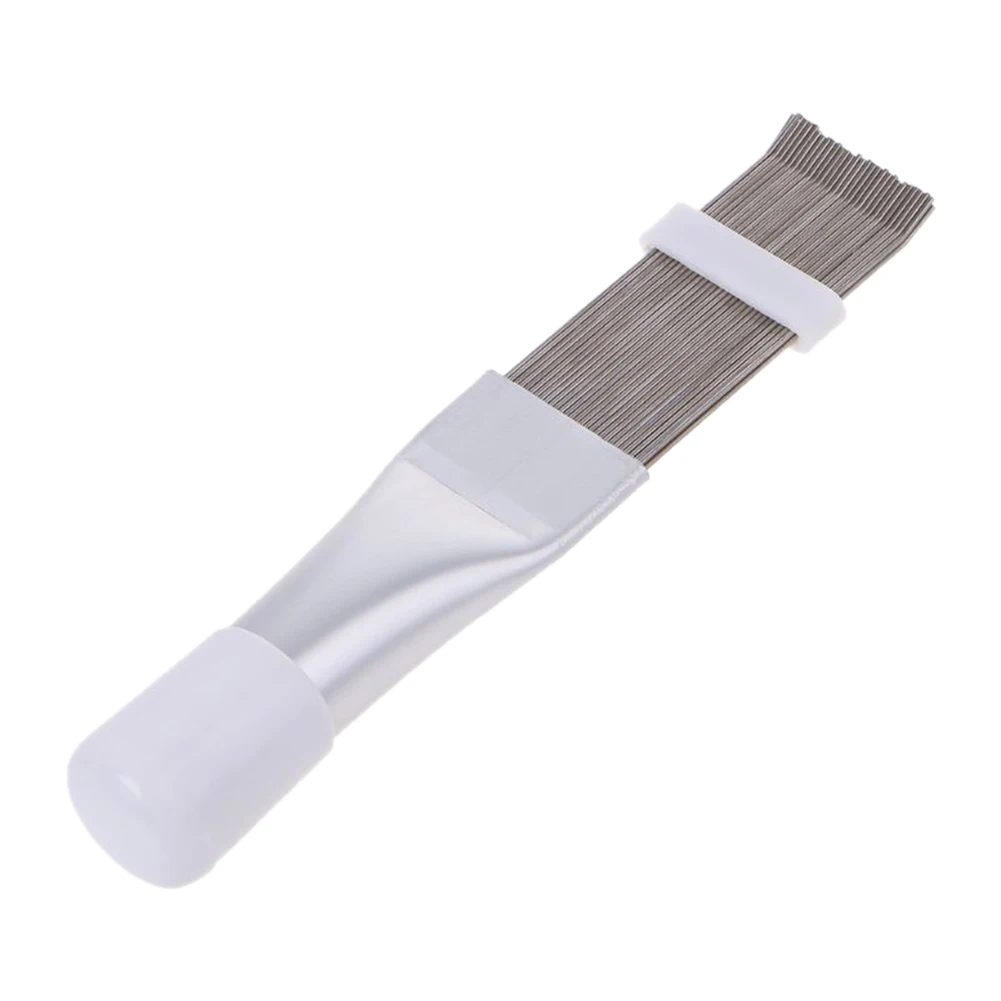 Stainless Steel Air Conditioner Fin Cleaning Comb and Brush Tool