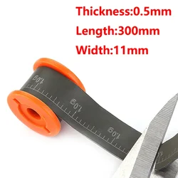 Premium Soft Lead Sinker Strip - Versatile Fishing Accessory (11MM Width)