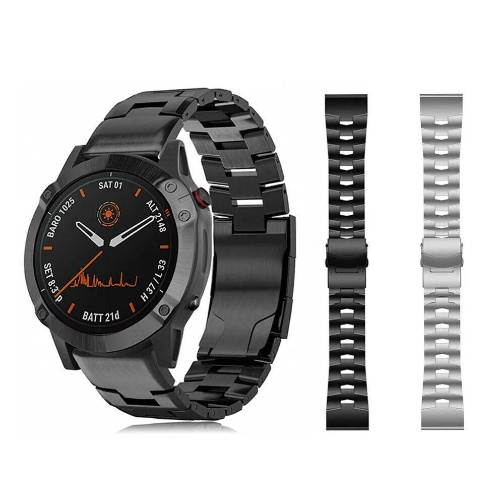 Titanium Quick Fit Watch Band Strap 22/26mm For Garmin Fenix 7X 7 6 6X 5 5X 3 HR Metal Band Bracelet Watchband for Fenix 7 Pro