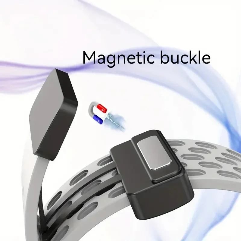 Universal Magnetic Silicone Watch Strap - Premium Adjustable Replacement Band