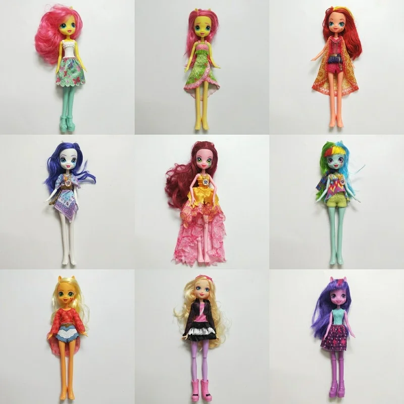 

Hasbro My Little Pony Anime Equestria Kawaii Doll Twilight Sparkle Fluttershy Starlight Glimmer Action Figure Toys Model Gift