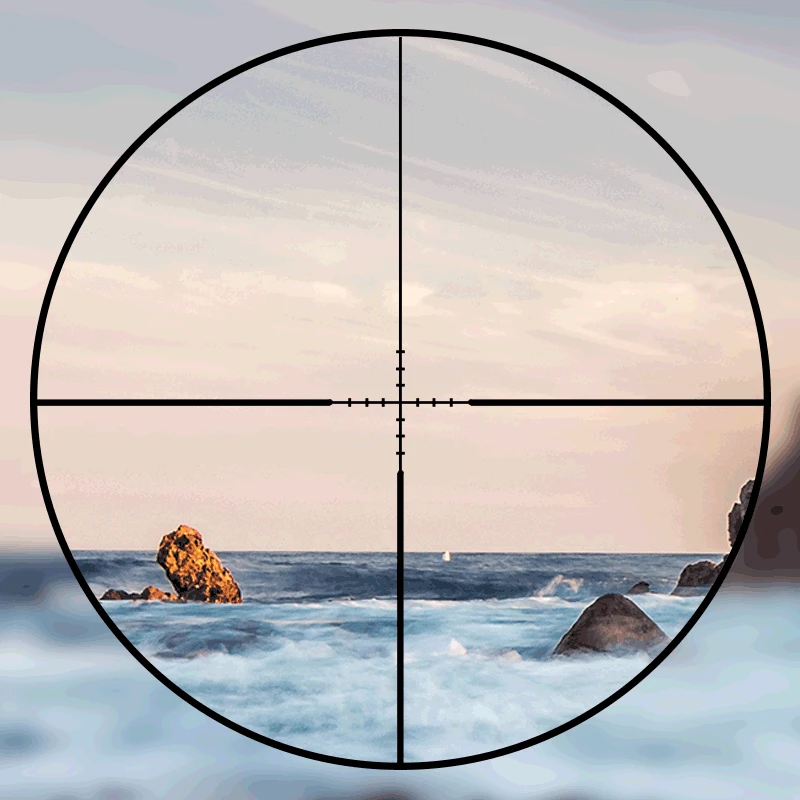 DIANA AOE 4.5-18X50 Riflescope Adjustable Green Red Dot Cross Sight Hunting Scope Light Reticle Optical Tactical Scopes rifle scope