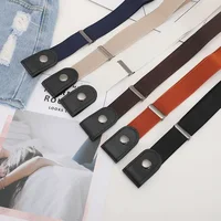 Buckle-Free Belt For Jean Pants,Dresses,No Buckle Stretch Elastic Waist Belt For Women/Men,No Bulge,No Hassle Waist Belt - Image 3