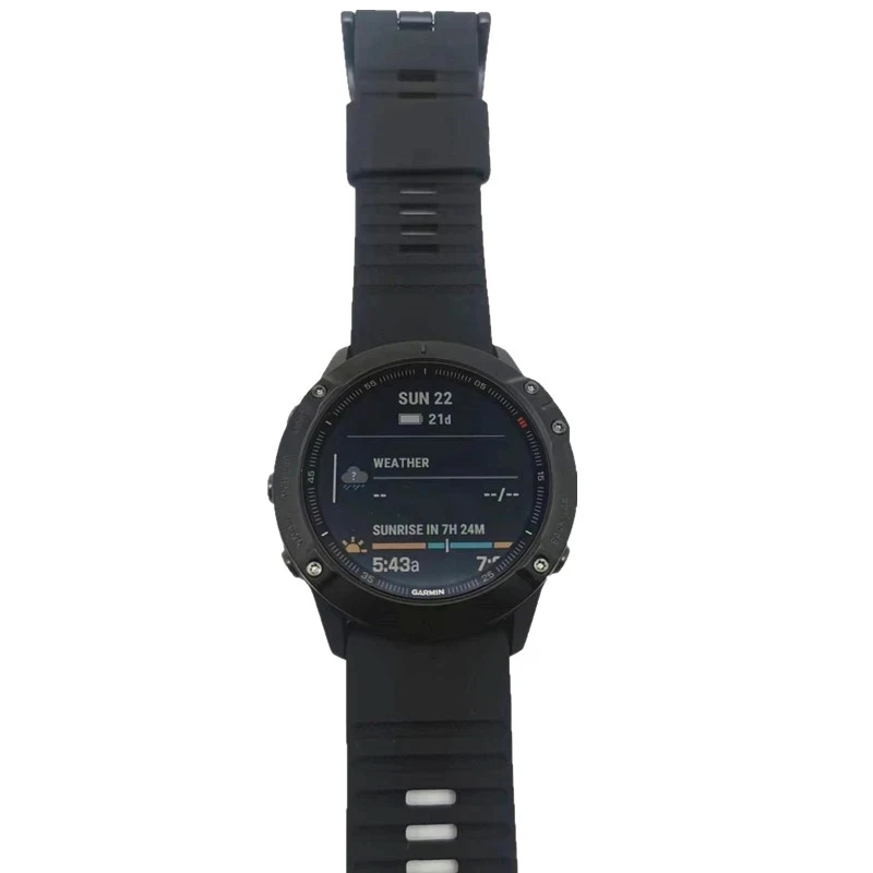 Garmin-Fenix 6X ̾/ GPS   ɹڼ ߿  ð, 98% ο  ٱ  