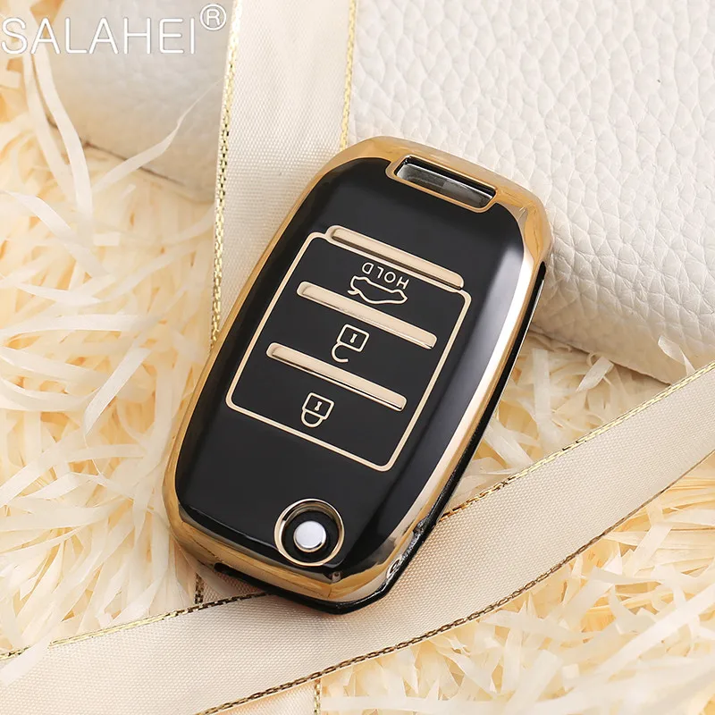 

TPU Car Key Case Bag For Kia Soul Sportage Rio 3 K2 Ceed Cerato K3 Sportage 4 Picanto K5 Optima Sorento Forte Stinger 2017 2018