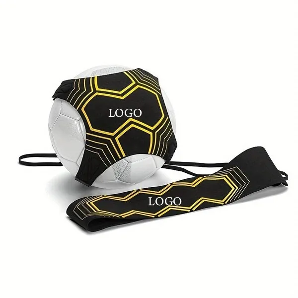 Football Kick Trainer Adjustable Soccer Trainer Belt Nylon Cloth Elastic Belt Elastic Auxiliary Fitness