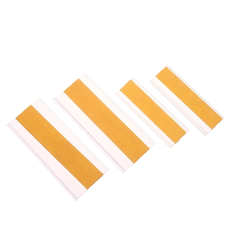 Price Tag Display Stand 50Pcs Self Adhesive Clear PVC