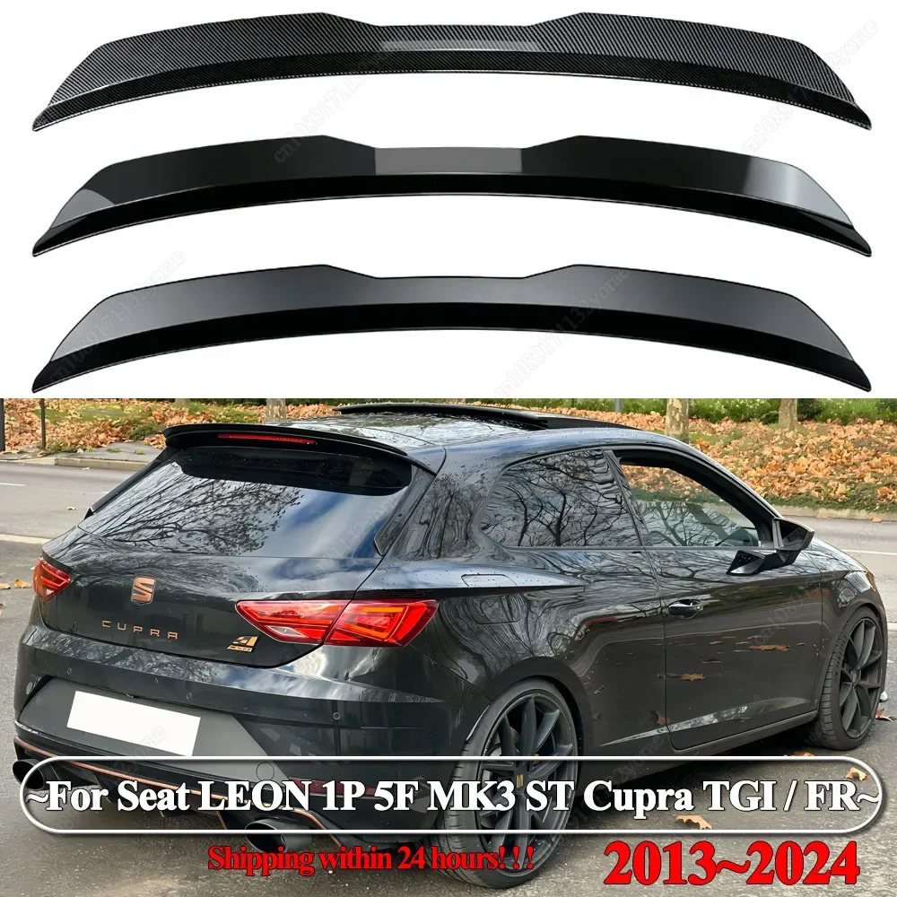 Alettone Posteriore In ABS Per Seat Leon MK3/MK3.5 ST FR 5F: Spoiler Da Tetto, Facile Da Montare