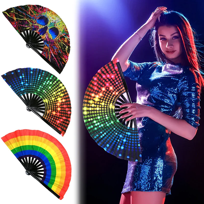 Chinese Kung Fu Fan Martial Arts Dance Folding Fan Traditional Martial Ventilador Portable Hand Folding Fans Performance Props folding fan hand fan kung fu fan