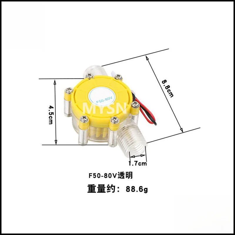 Hydroelectric Generator Pump Turbine Generator Micro Hydro DC Water Pump Turbine 12V 80V 5V Hydroelectric Power Energy