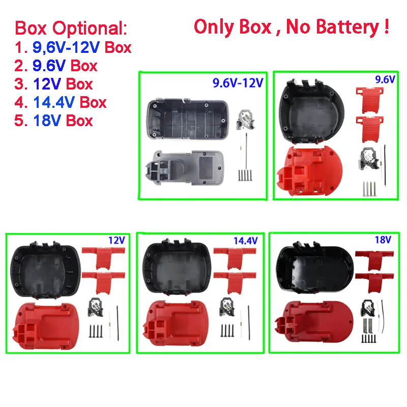

NI-CD Ni-MH пластиковая оболочка для аккумулятора Bosch 9,6 в 12 В 14,4 в 18 в никель-кадмиевые металлические гибридные корпуса