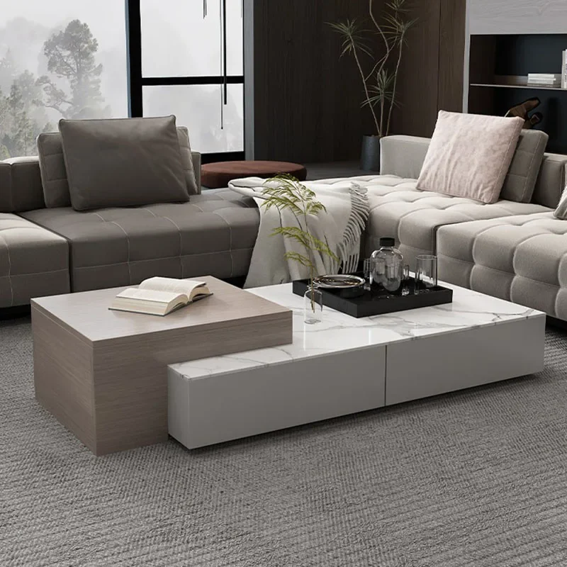 Minimalist Lift Top Coffee Tables Modern Designer Entryways Luxury Coffee Table Corner Fashion Muebles Para El Hogar Furniture