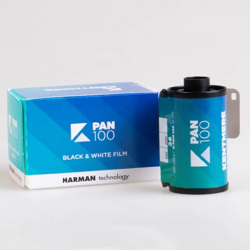 영국 Kentmere PAN 100 135mm 흑백 네거티브 레트로 필름 36매/롤